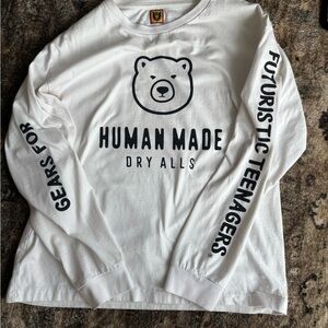 COPY - Human Made White Long Sleeve Shirt